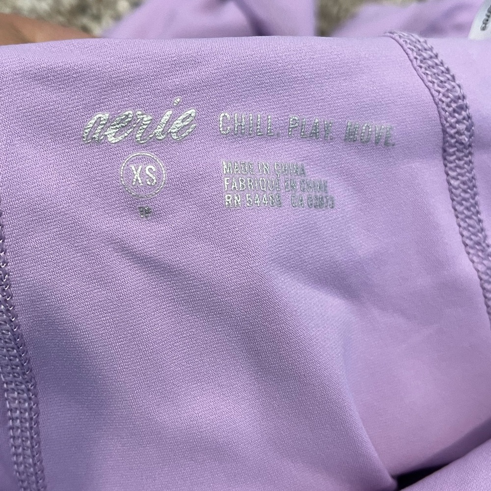 Aerie Lilac Workout Leggings